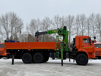 Бортовой КАМАЗ 43118 с КМУ СмартЭко FG716HP (дв. КАМАЗ, без сп/места)_1