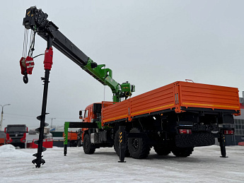 Бортовой КАМАЗ 43118 с КМУ СмартЭко FG716HP (дв. КАМАЗ, без сп/места)_3