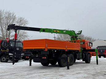 Бортовой КАМАЗ 43118 с КМУ СмартЭко FG716HP (дв. КАМАЗ, без сп/места)_2