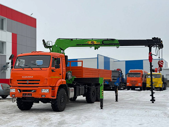 Бортовой КАМАЗ 43118 с КМУ СмартЭко FG716HP (дв. КАМАЗ, без сп/места)_5