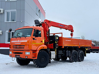 Бортовой КАМАЗ 43118 с КМУ KANGLIM KS2056H (дв. КАМАЗ, без сп/места)_0
