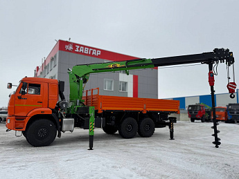 Бортовой КАМАЗ 43118 с КМУ СмартЭко FG716HP (дв. КАМАЗ, без сп/места)_4